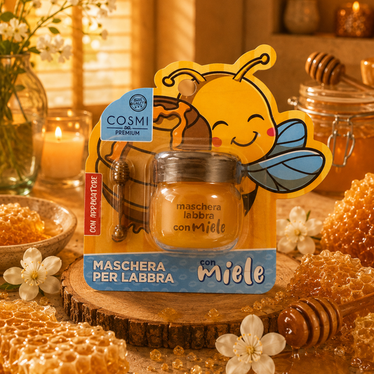 Masque pour les lèvres au miel